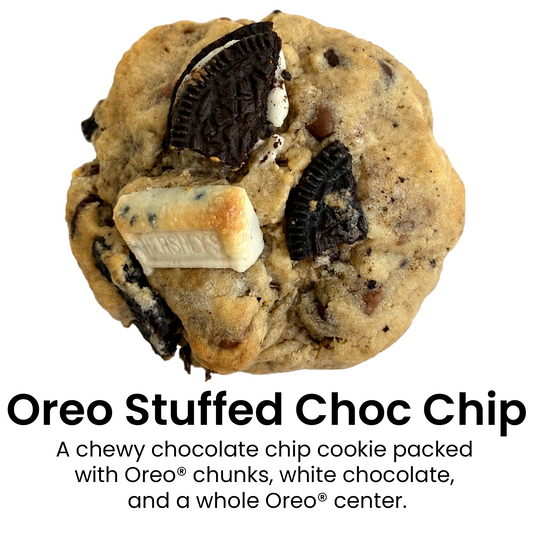 Oreo Stuffed Chocolate Chip Cookie